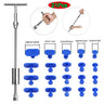 Auto Accessories Sheet Metal Dent Repair Tools Car Body Paintless Mix Size Suction Cup Puller Set Mechanical Workshop Hail Pit