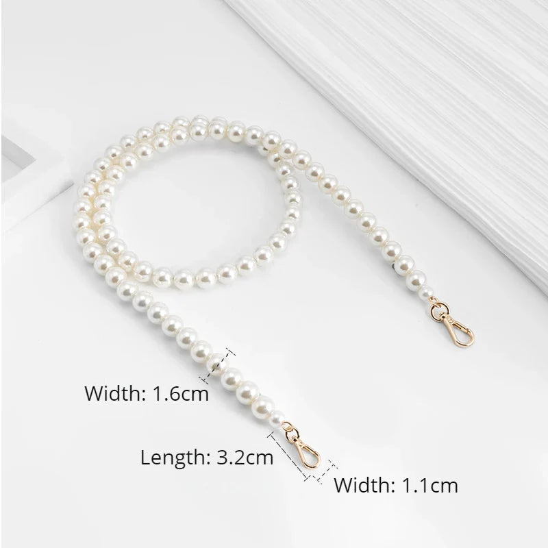 Pearl Chain Accessories Small Fragrant Wind Bag Messenger Shoulder Strap Diy Transformation Replacement Bag Chain Single Buy