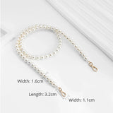 Pearl Chain Accessories Small Fragrant Wind Bag Messenger Shoulder Strap Diy Transformation Replacement Bag Chain Single Buy