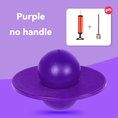 Sports Outdoor Games Toys Children Bouncing Ball with Handle and Pump Balance Platform Bouncy Jump Pogo Ball for Kids Playground