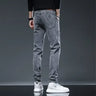 Autumn and Winter Plush Wool Korean Fashion Men Skinny Jeans Men Brushed Denim Fleece Slim Keep Warm Thick Pants Trousers Jeans