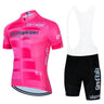 Tour De Giro D'ITALIA Cycling Jersey Set Men's Short Sleeve Mountain Uniform Ropa Ciclismo Cycling Maillot Cycling Clothing Suit