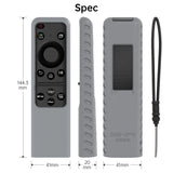 SIKAI Silicone Cover for Samsung BN59-01432A Original Voice Smart TV Remote Control Case for 2023 Solar Charging TM2360E TM2361E