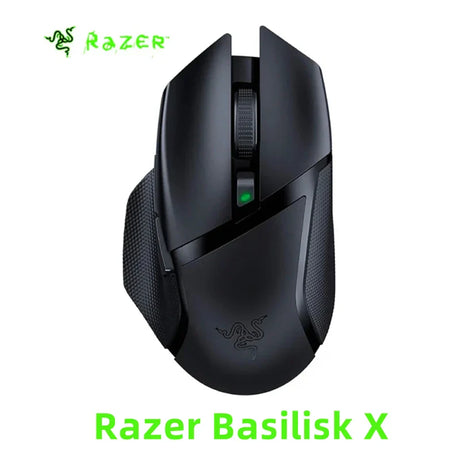 Razer Basilisk X / DeathAdder V2 X Hyperspeed Wireless Gaming Mouse: Bluetooth & Wireless Compatible Programmable Optical Sensor