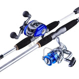 New Fishing Rod 2kg Above Traveller Spinning Casting Lure 5-20g Rock Fishing Rod 1.65/1.8m High Quality Baitcasting Fishing Rod