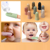 20pcs Baby Toothbrush Children BPA FREE Soft Finger Child Toothbrush Teethers Brush Silicone For Kids Teeth Oral Care Cleaning