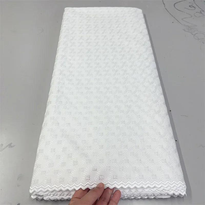 High Quality Swiss Voile Lace In Switzerland 100% Cotton Polish Dry Men Dress Lace fabric For Wedding Dresses Africa Fabrics