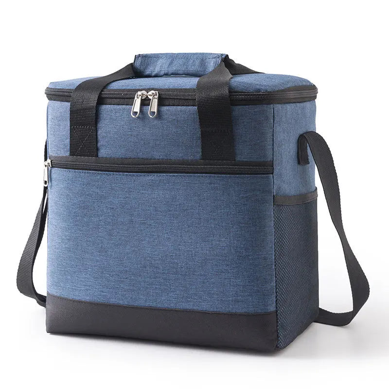 Large Capacity Tote Bento Insulated Lunch Bag Picnic Food Lunch Box Storage Ice Cooler Thermal Bag Portable Fridge Thermal Bag