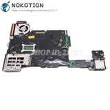 NOKOTION For Lenovo ThinkPad X220 X220I Laptop Motherboard I7-2640M CPU DDR3 WIth Heatsink 04Y1834 04Y1835 04Y1836