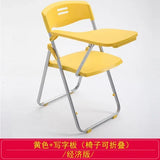 Training chair with table board Conference training room table chair integrated stool Foldable chair Office writing board