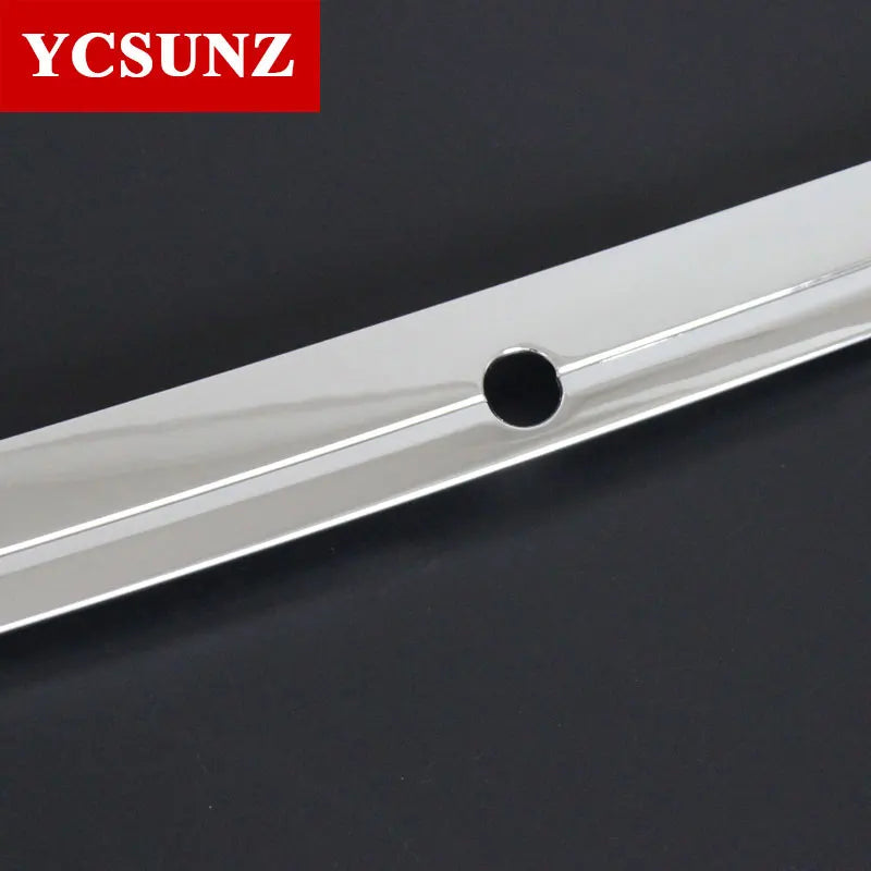 ABS Tail Gate Trim For Toyota Vios 2014 2015 2016 Car Accessories Exterior Parts Tailgate Covers For Toyota Vios 2016 YCSUNZ