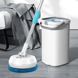 Household telescopic usb rechargeable ceiling floor glass cleaning machine wireless automatic electric window cleaner AA102