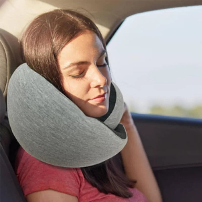 Travel Neck Pillow Travel Neck Cushion Durable U-Shaped Travel Pillow Portable U-Shaped Pillow Undeformable Airplan