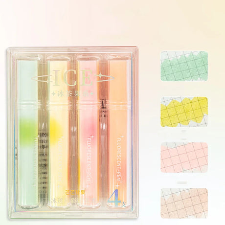 Cute Pastel Highlighters for Back to School Supplies, Assorted Colors Bible Markers Highlighter with Soft Chisel Tip