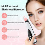 Vacuum Pore Cleaner Electric Blackhead Remover Acne Black Head Blemish Remove Exfoliating Cleansing Facial Beauty Instrument