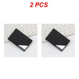 1/2PCS Creative Wallet Waterproof Stainless Steel Metal Box Silver Aluminium Business Id Credit Card Holder Pocket Case Cover