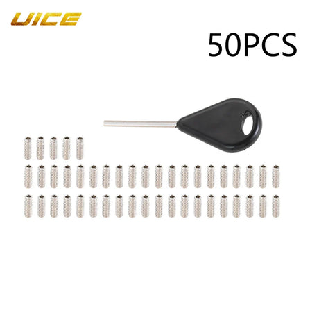 Surf Fins Key+Screws For FUTURE Fins Surfboard Fins 50pcs Screw with Multicolor Keys For Surf Fins Surfing Accessories