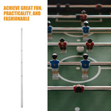 Football Table Operation Pole Metal Operation Pole Child Football Tables Table Soccer Machine Accessory for Desktop Replace