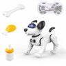 Funny RC Robot Electronic Dog Stunt Dog Voice Command Programmable Touch-sense Music Song Robot Dog Toys for Girls Children's