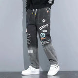 2023 Spring Autumn New Streetwear Baggy Jeans Men Korean Denim Cargo Jean Pants Baggy Harem Jean Trousers Male Brand Clothing