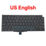 New Laptop A2337 Keyboard For Macbook Air 13" M1 A2337 Keyboard Replacement US UK FR SP IT DE RU AE Layout 2020 Year