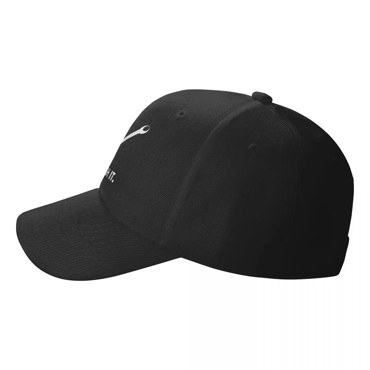 Classic Fishing Just Fish It Baseball Cap for Men Women Breathable Fisherman Dad Hat Performance Snapback Caps Sun Hats