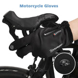 Motorcycle Gloves Winter Thermal Fleece Lined Resistant Waterproof Touch Screen Non-slip Motorbike Riding Glove For Men Women