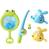 Cute Baby Bath Toy Kids Fishing Toy Set Magnetic Parent-child Interactive Game Swimming Pool Water Play Toy for Children Toddler