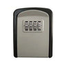 Mini Key Lock Box Wall Mounted Alloy Safe Organizer 4 Digit Combination Key Storage Security Lock Case for Indoor Outdoor