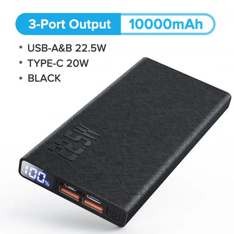 QOOVI Power Bank 20000mAh Portable PD 20W Fast Charging Poverbank Mobile Phone External Battery Powerbank For iPhone 13 Xiaomi