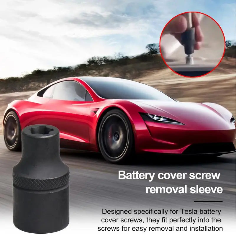 Battery Cover Screw Tool Battery Cover Screw Removal Sleeve Dismantling Socket Car Accessories For Special Model Car