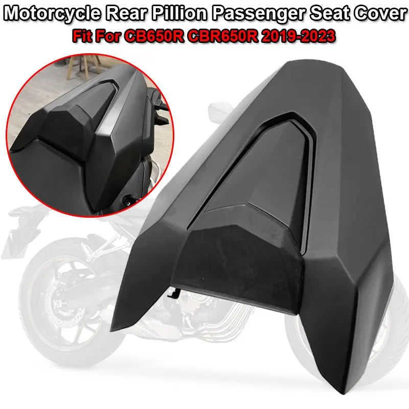 2023 CB CBR 650R Motorcycle Rear Seat Cover Cowl Pillion Fairing Fit For HONDA CB650R CBR650R 2019-2023Passenger Tail Back Cover