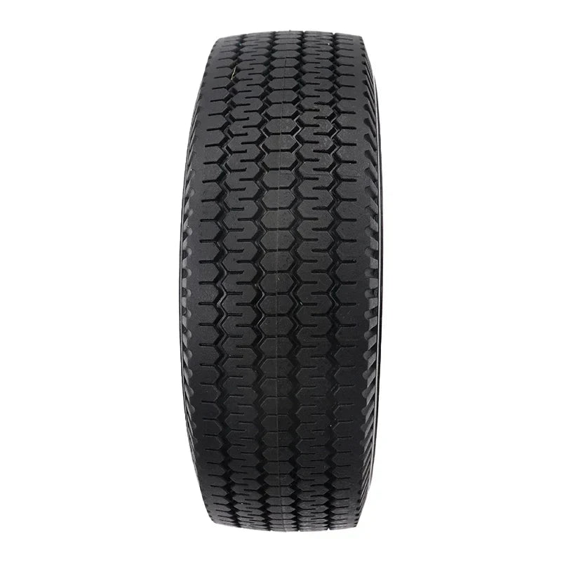 4.10/3.50-4 Tire Solid Tire 4.10-4 3.50-4 Tyre 47cc 49cc Chunky for Electric Tricycle,Trolley,Electric Scooter,warehouse Car ATV