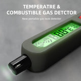 BSIDE Gas Leak Detector Combustible Natural Co2 Flammable Alcohol LPG Methane Analyzer Rechargeable Buzzer Alarm PPM LEL Tester