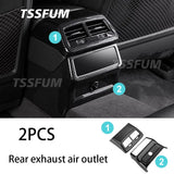 Car Interior Carbon Fiber Full Set Sticker for Audi A7 A6 C8 Allroad Avant 19-23 Gear Shift Panel Cover Interior Trim Accessorie