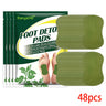 60/12PCS Detox Foot Patches Pads Natural Herbal Wormwood Artemisia Argyi Feet Body Toxins Cleansing Relieve Stress Help Sleeping