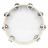 SLADE 10 Inch Professional Tambourine Sheepskin Hand Drums Music Drums for Christian Dance Orff Percussion Instrument Tambourine