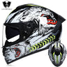 Full Face Racing Helmets Winter Warm Double Visor Motorcycle Helmet Motorbike Sports helmet