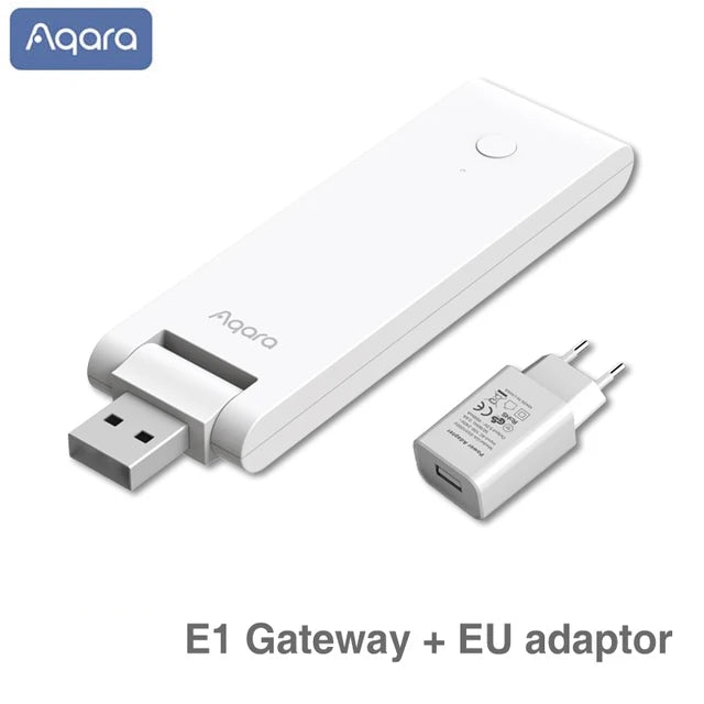 Aqara E1 Hub Zigbee 3.0 USB Smart Gateway aqara Hub Wireless Zigbee Connect Control Remote For Mijia Mi home For Apple Homekit