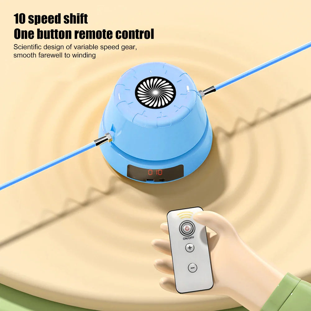 Counter Entertaining Electric Rope Skipping Machine Training Automatic Jump Rope