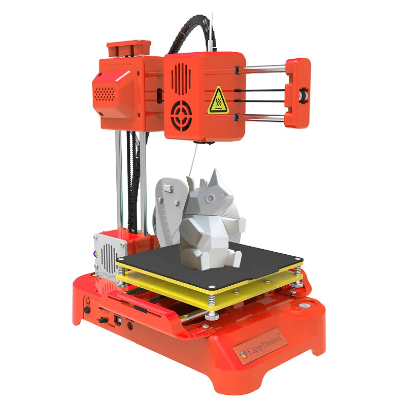 EasyThreed K7 3D Printer Mini Beginner Simple 3D Printer Entry Level Low Noise Desktop 3D Printing Machine For PLA TPU Filament