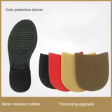 1/2/4PCS Rubber Glue on Heels Grip Pads Shoe Sole Repair Supply Kit Replacement - 3mm