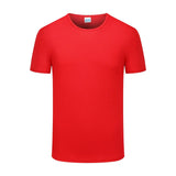 Plain T-shirts for Men Sport Quick Drying Fabric Mens Tshirt Unisex General Size O-neck Short Sleeve Blouse Company Custom Tees