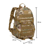 NEW 35L 1000D Nylon Waterproof Trekking Fishing Hunting Bag Backpack Outdoor Military Rucksacks Tactical Sports Camping Hiking