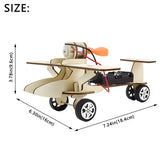 Gliding Aircraft Technology Science Toys DIY Experiment Electric Kit Warhawk Glider Kids Toys Stimulate Creativity Wooden Model