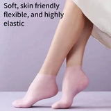 One Pair Pack Silicone Foot Care Socks Anti Cracking Moisturizing Socks Cracked Dead Skin Remove Protector Pain Relief Tools