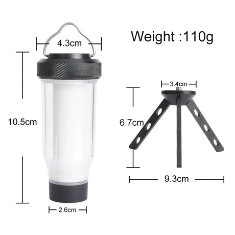 2023 NEW Camping Light 2000mAh Rechargeable Warm White Lighting Portable Flashlight Waterproof Outdoor Tent Camping Lanterns