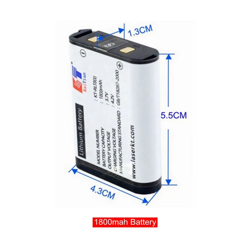 KaiTian Laser Battery Rechargeable Lithium for Self-Leveling Green/Red Line Nivel Laser 3D Vertical&Horizontal Lasers Levels 360