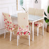 Dining Chair Cover Elastic Cheap Anti-dirty Slipcover Seat Chair Cover for Living Room Kitchen Wedding Banquet Party Removable