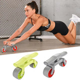 Ab Workout Equipment Wheel For Abdominal Exercise Ab Wheel Roller For Abs Workout Stable Structure Exercise Wheel With Non-Slip